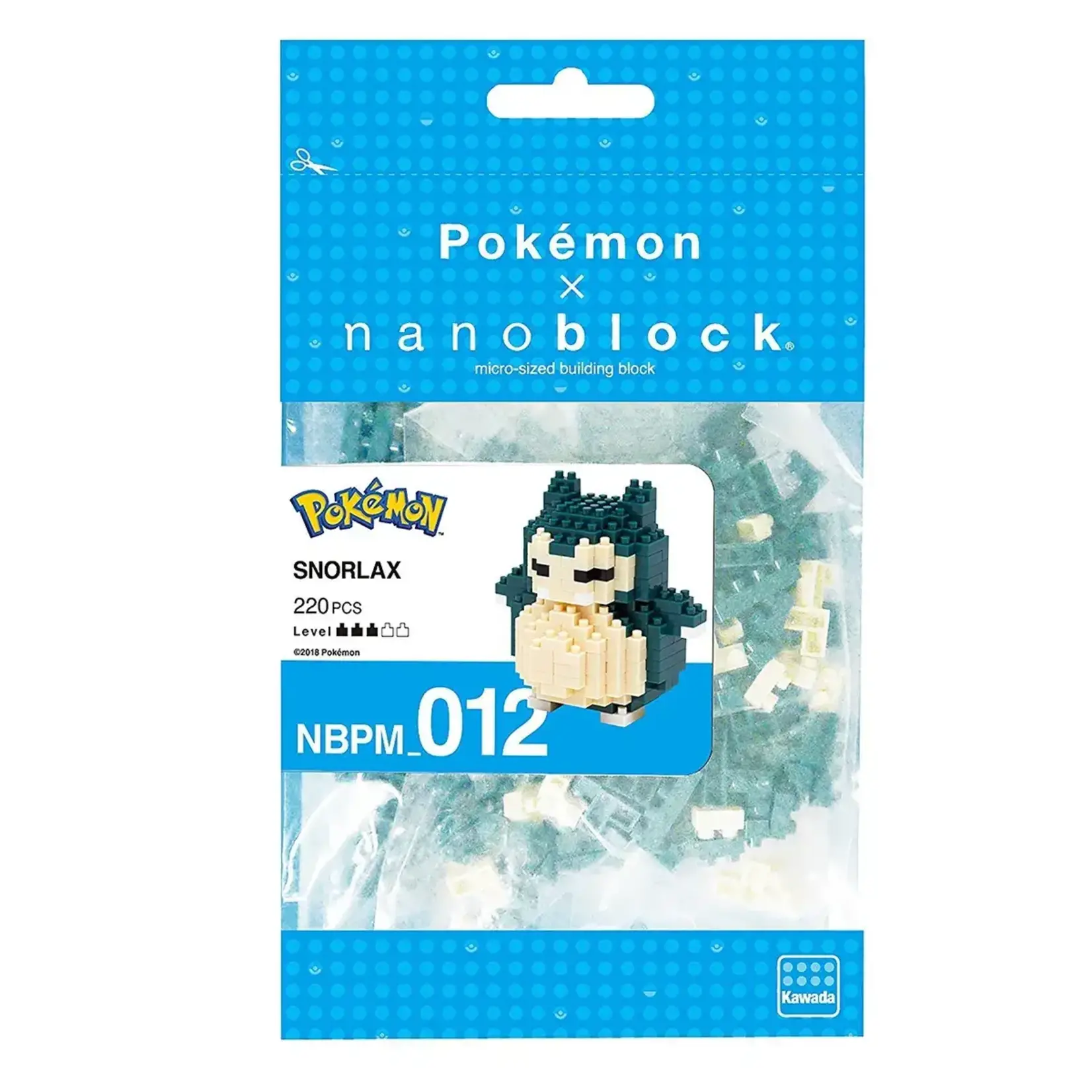 Nanoblock 012 Nanoblock Pokemon Snorlax