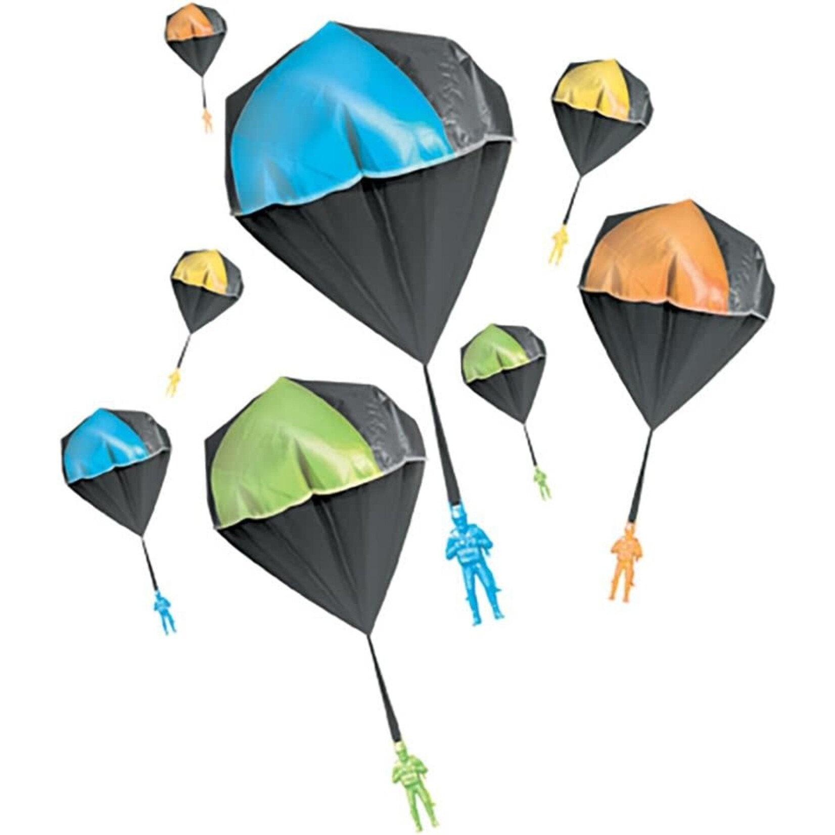 Aeromax 2000 Glow in the Dark Tangle Free Toy Parachute w/ Figure - Assorted Colors