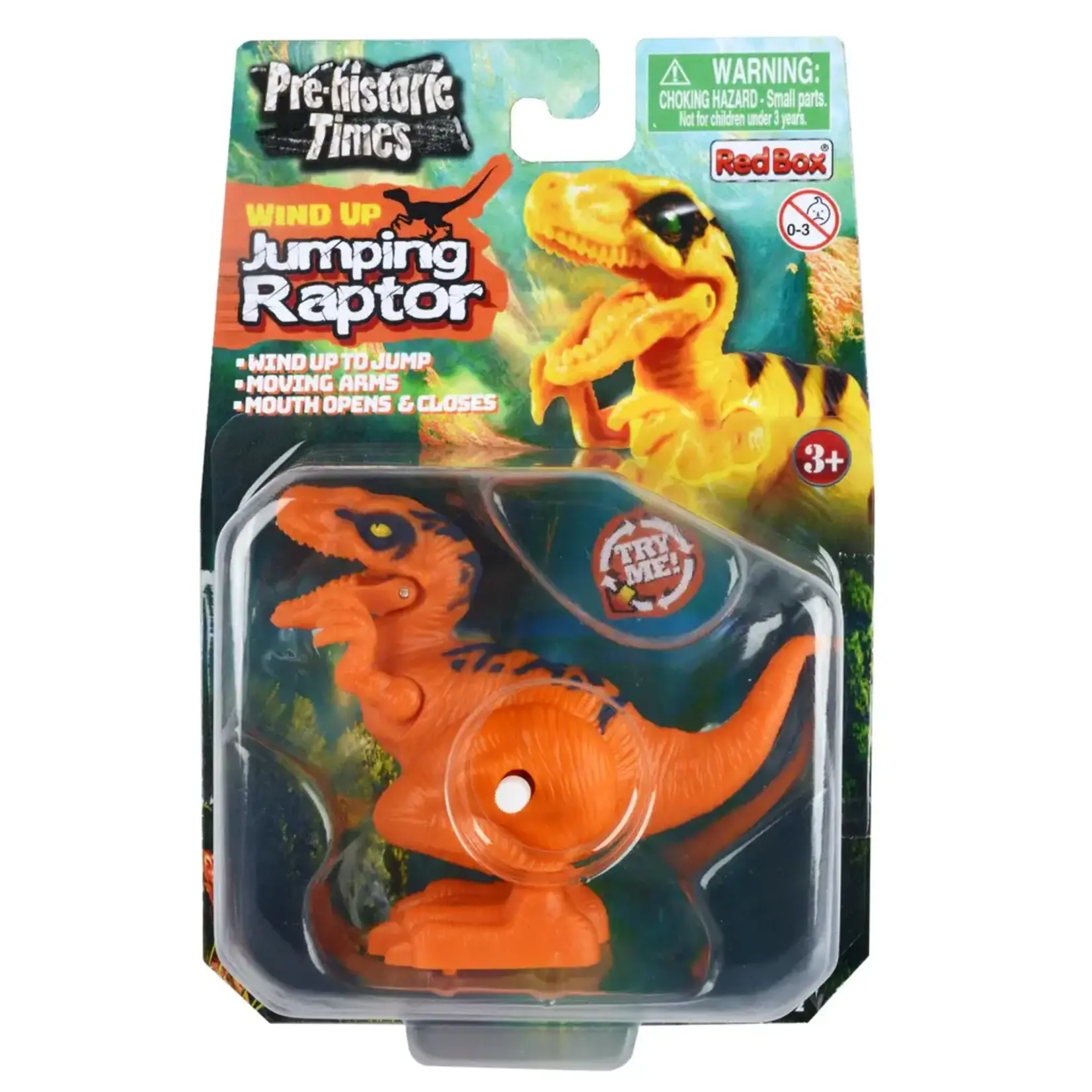 WOW Toyz Wind Up Jumping Raptor