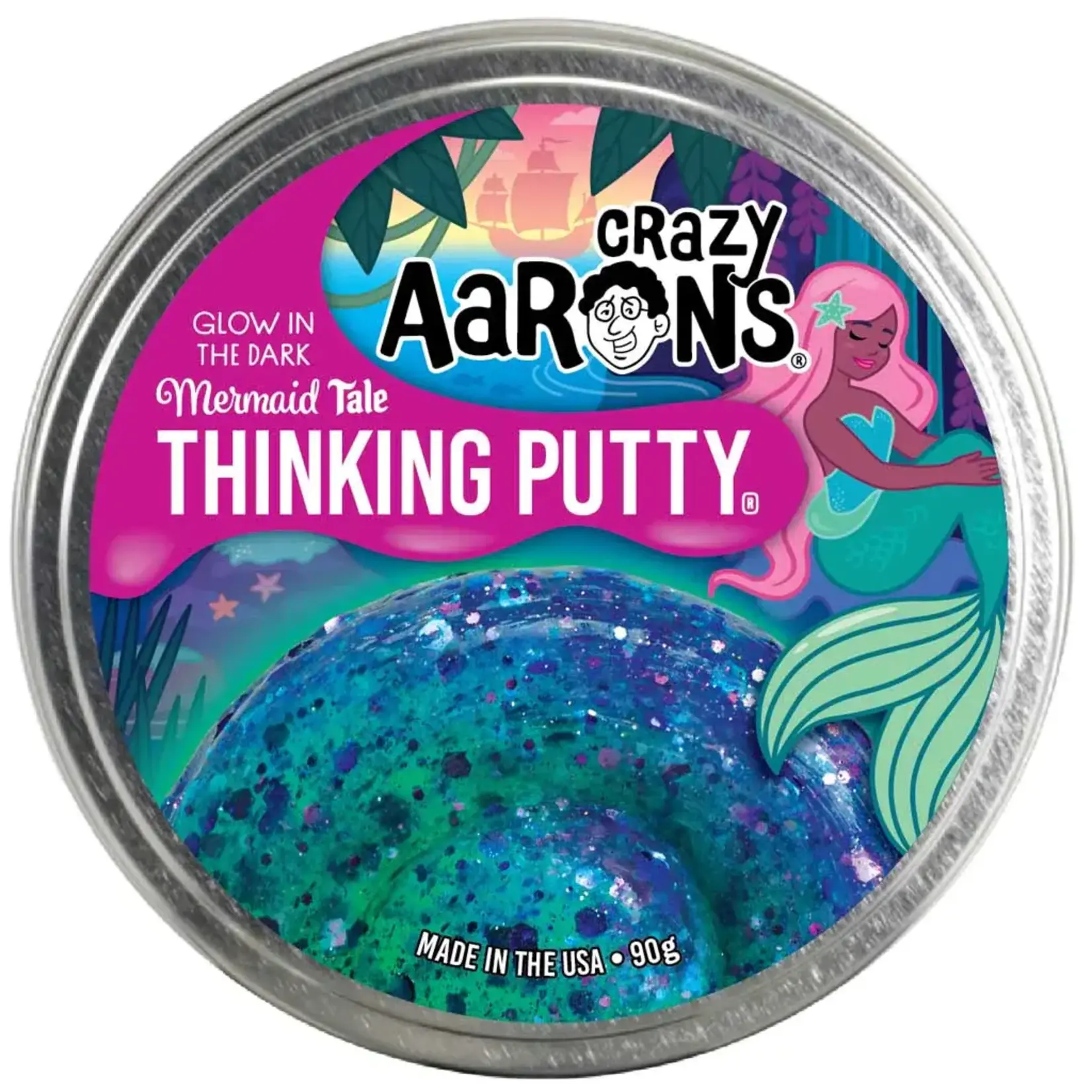 Crazy Aarons ME020 Mermaid Tale Thinking Putty