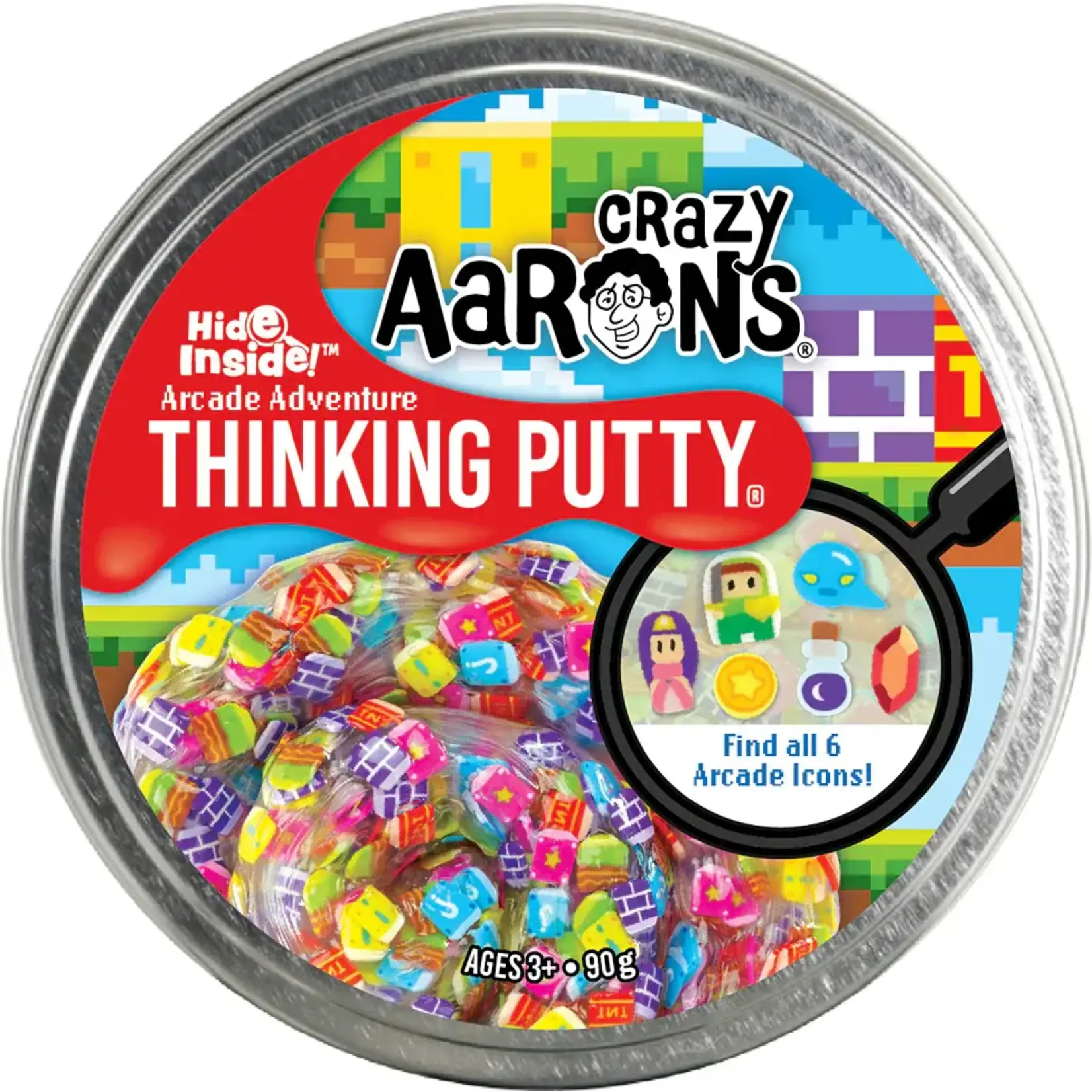 Crazy Aarons AA020 Arcade Adventure Thinking Putty