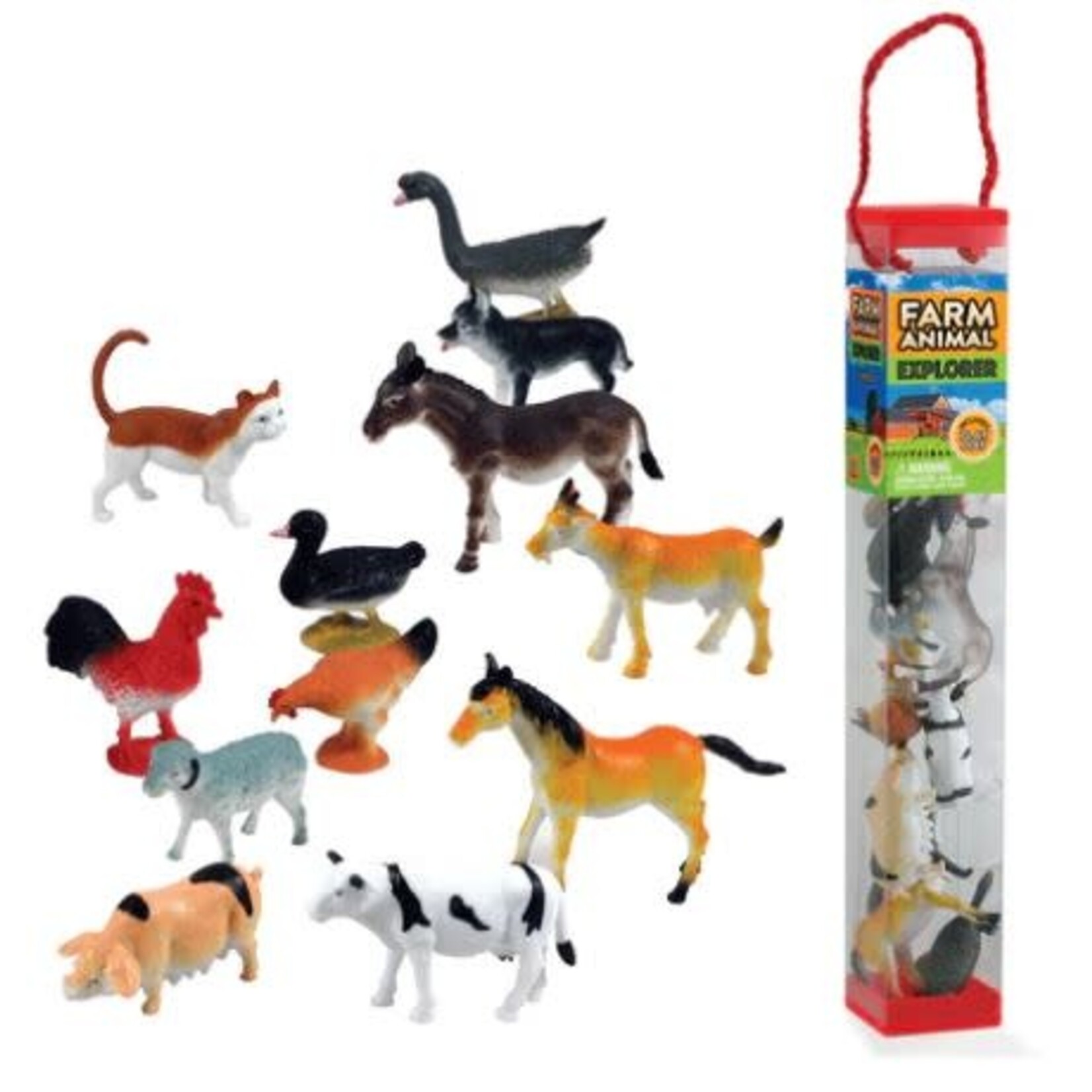 WOW Toyz Farm Animals Tube Assorted