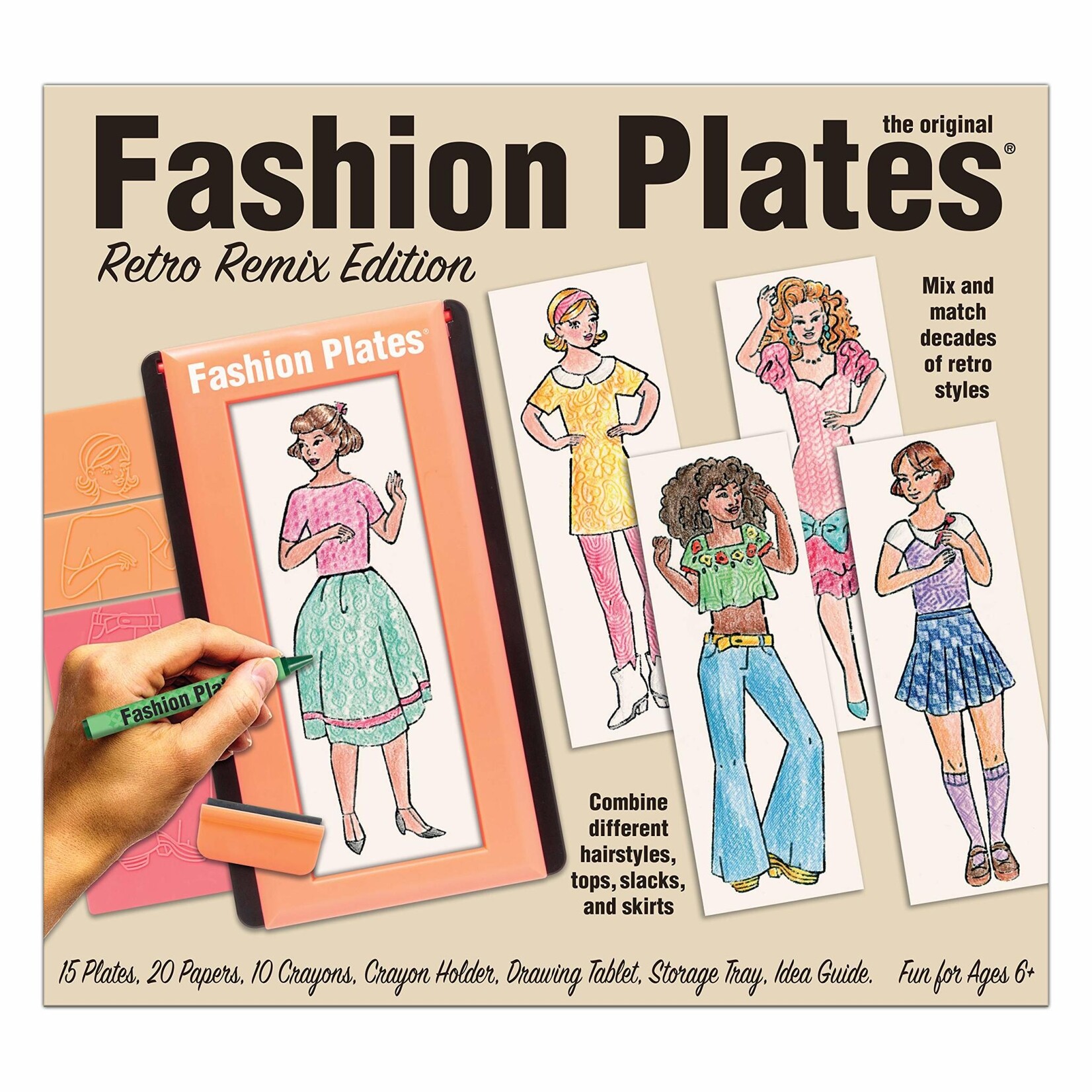 Play Monster 1352Z Fashion Plates Retro Remix - Chuck's