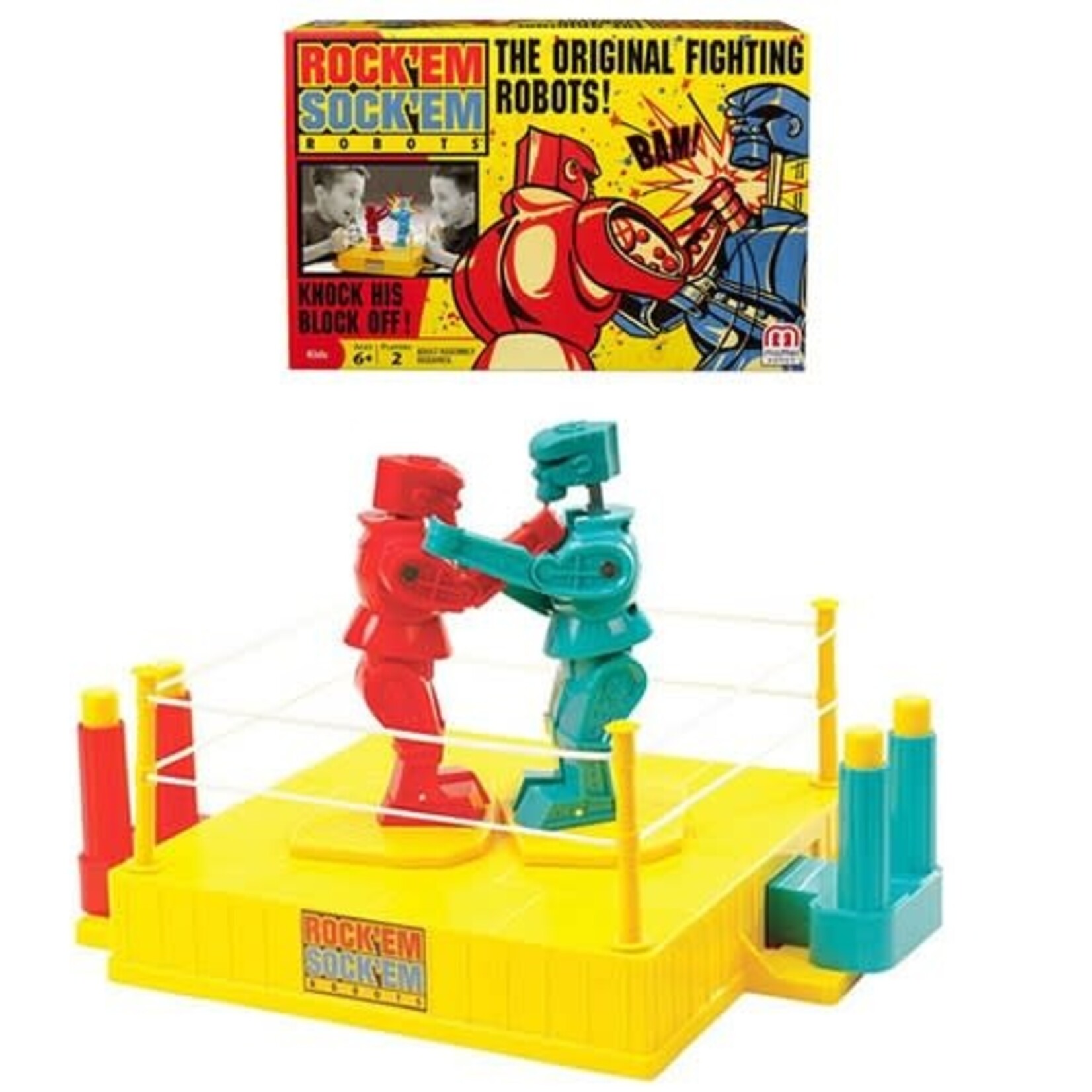 Mattel 97 Rock'Em Sock'Em Robots - The Original Fighting Robots