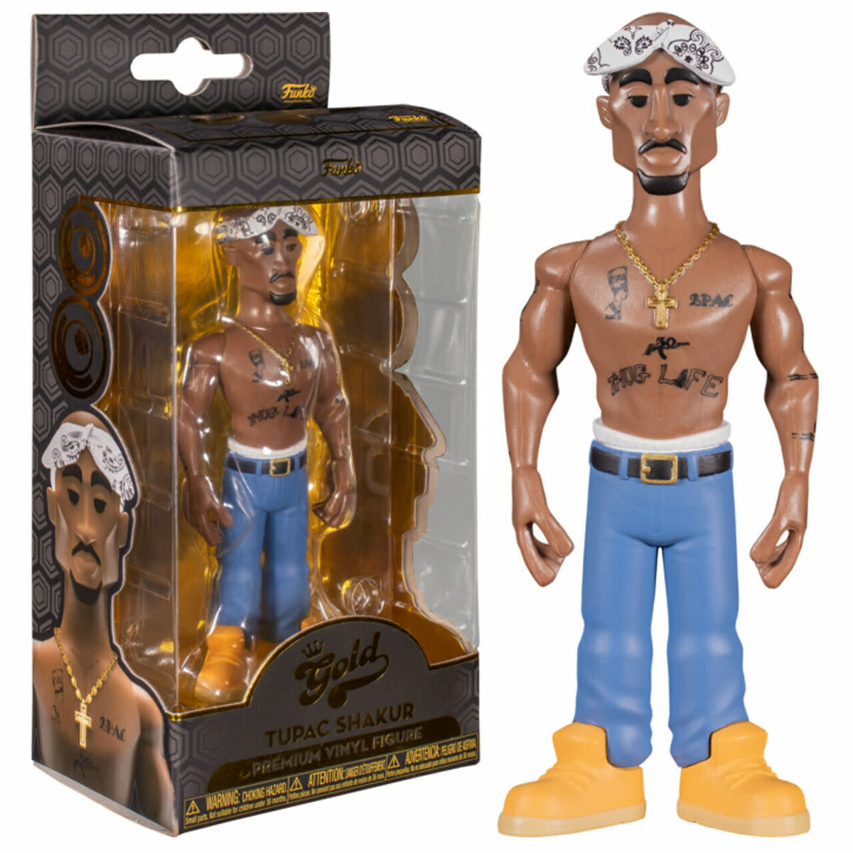 Funko 56720 Vinyl Gold Tupac - Chuck's Trains & Hobby Depot