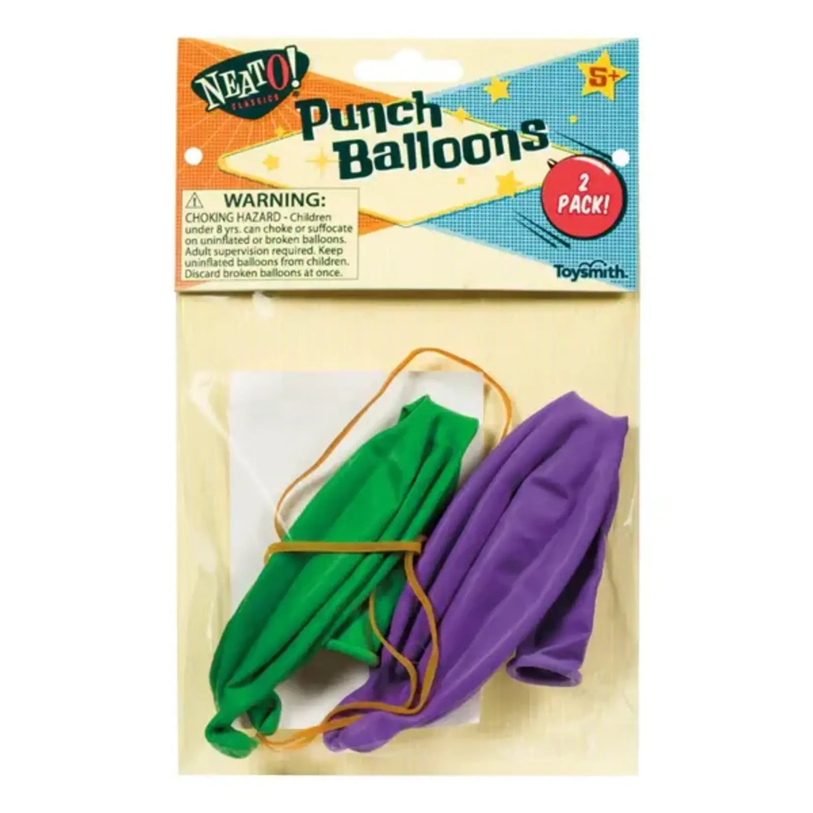 Toysmith NEATO! Punch Balloons - Assorted Colors