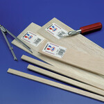 Midwest Products 6026 Balsa Strip 1/16 x 1/4 x 36