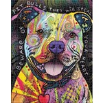 AQUARIUS 62502 Dean Russo's Pit Bulls 500 Piece Jigsaw Puzzle