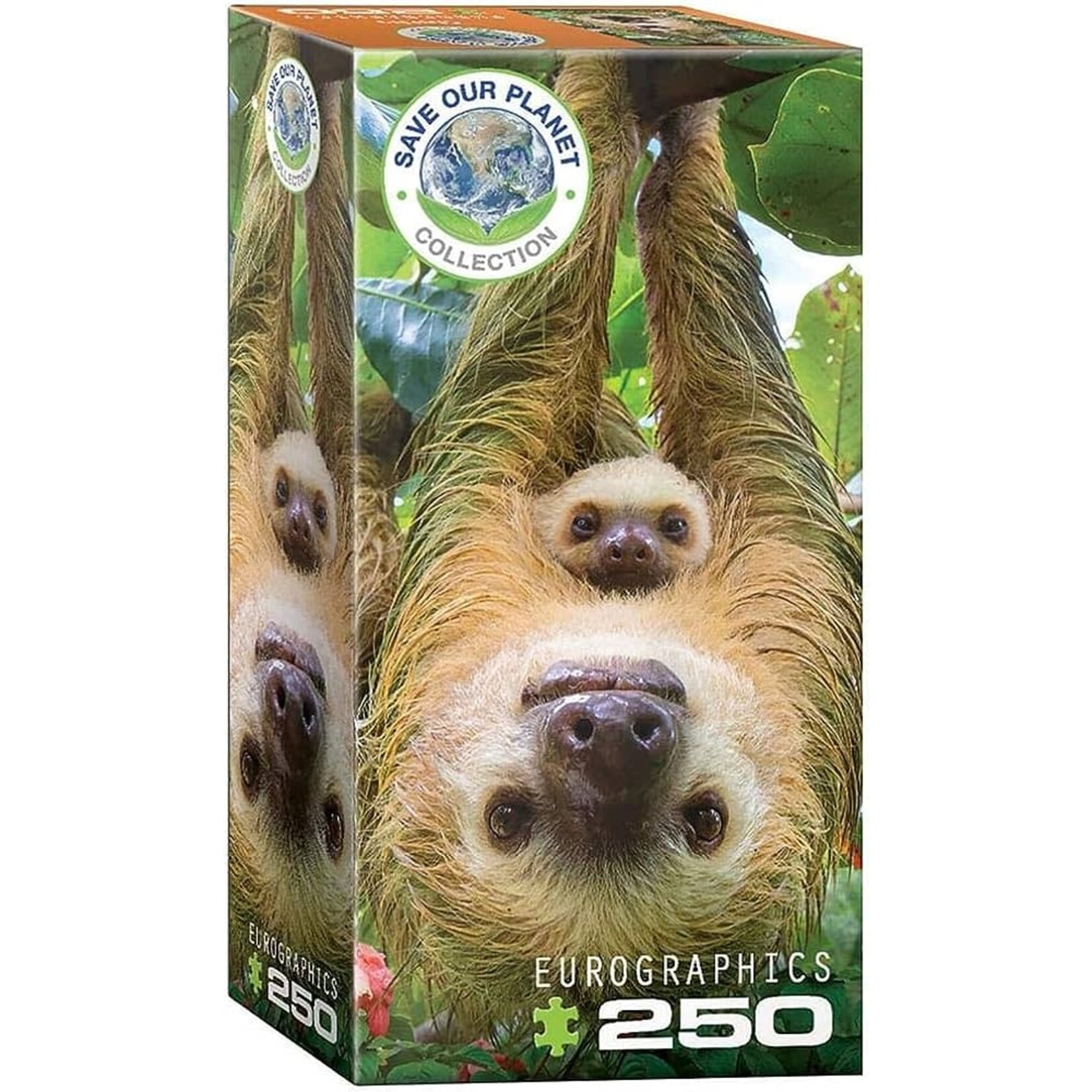 EuroGraphics 82515556 Sloths 250 Piece Jigsaw Puzzle