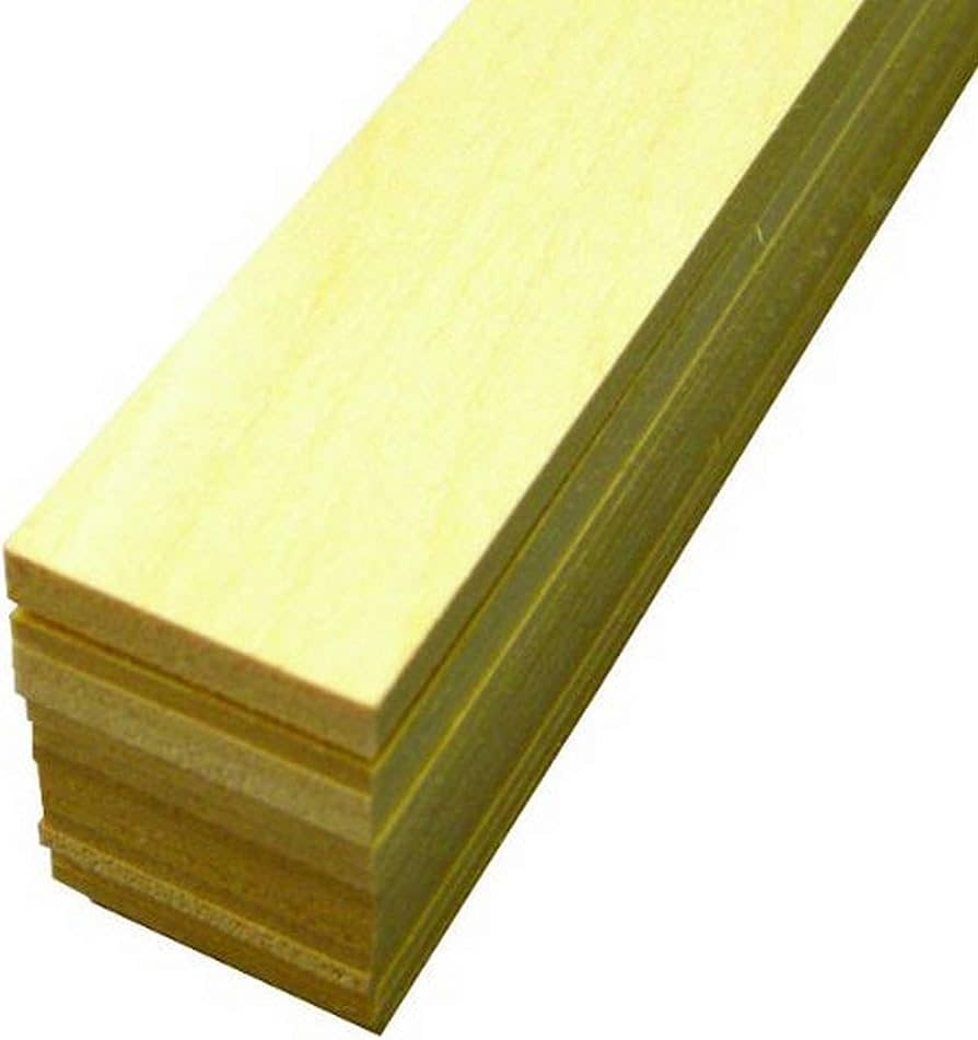 4103 Basswood Sheets 3/32x1x24