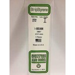 Evergreen 272 Styrene I-beam .080"   4/