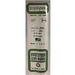 Evergreen 287 Styrene H-column .250" 2/