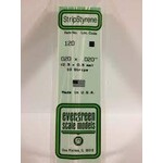 Evergreen 120 Styrene Strip .020x.020" 10/