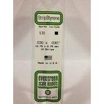 Evergreen 131 Styrene Strip .030x.030" 10/