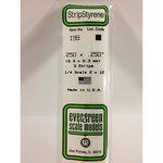Evergreen 199 Styr Strip 1/4 x 1/4   3/