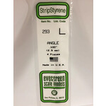 Evergreen 293 Styrene angles .100"   4/