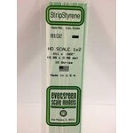 Evergreen 8102 Styrene strip 1x2"    10/