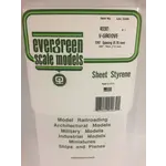 Evergreen 4030 Siding .040 V-groove .030