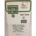 Evergreen 4040 Siding .040 V-groove .040