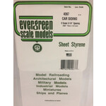 Evergreen 4067 O .040 Car Siding