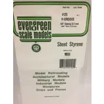 Evergreen 4125 Siding .040 V-groove .125