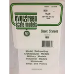 Evergreen 9030 Styrene Sheet Plain 6x12x.030 - 2