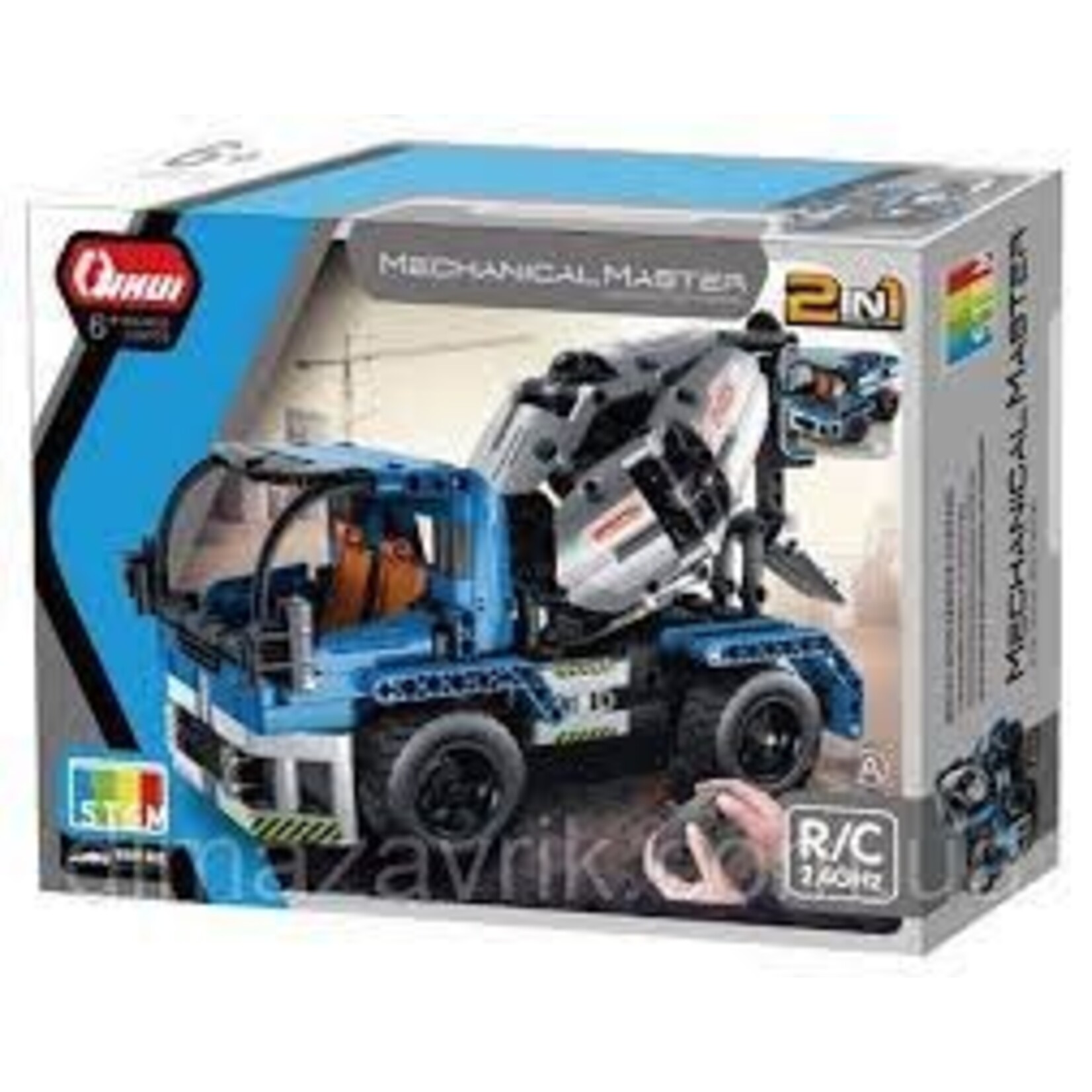 Qihui 8023 Tech Bricks R/C 2n1 Cement Mixer