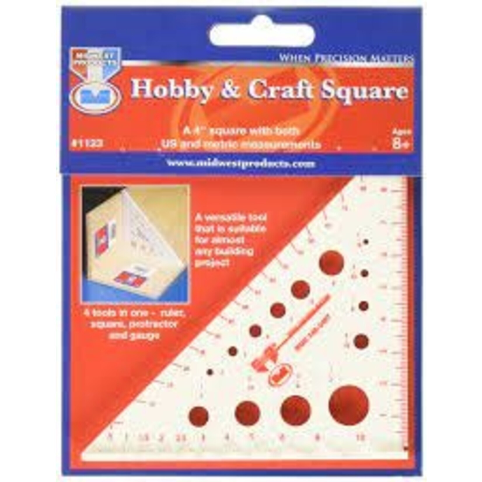 Midwest Products 1123 Hobby & Craft Square