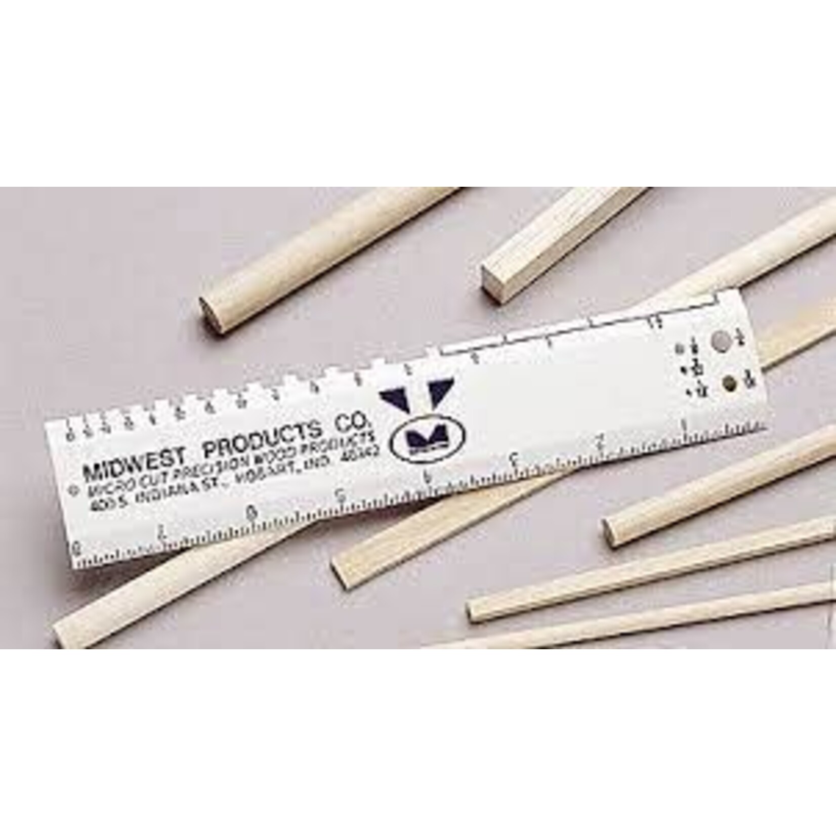 Midwest Products 1125 Hobby & Craft Ruler