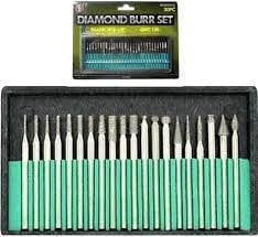 82325DB Diamond Burr Set