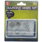 DW58 7pc Diamond Wheels 80grit