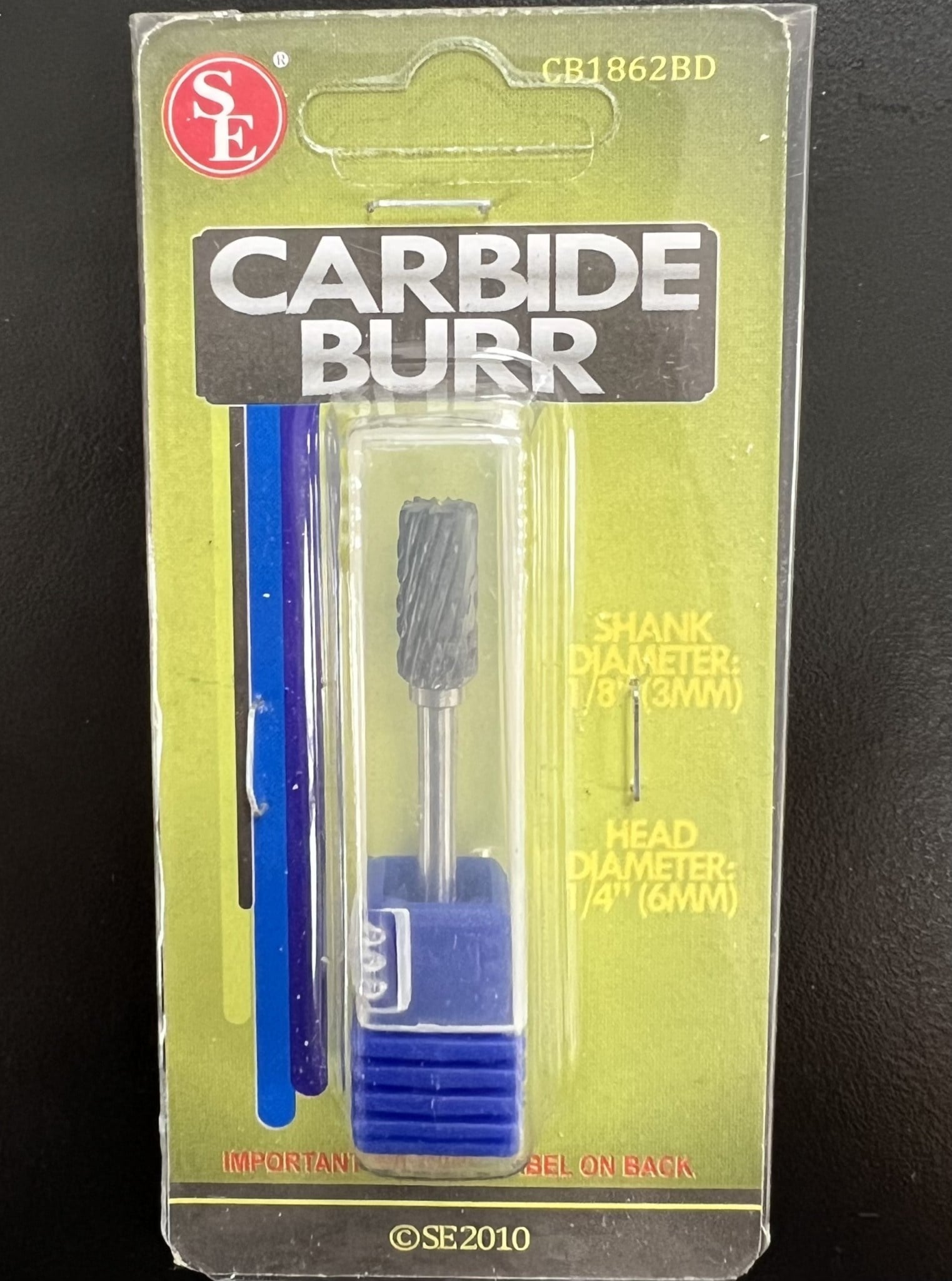 CB1862BD CARBIDE BURR 1/8