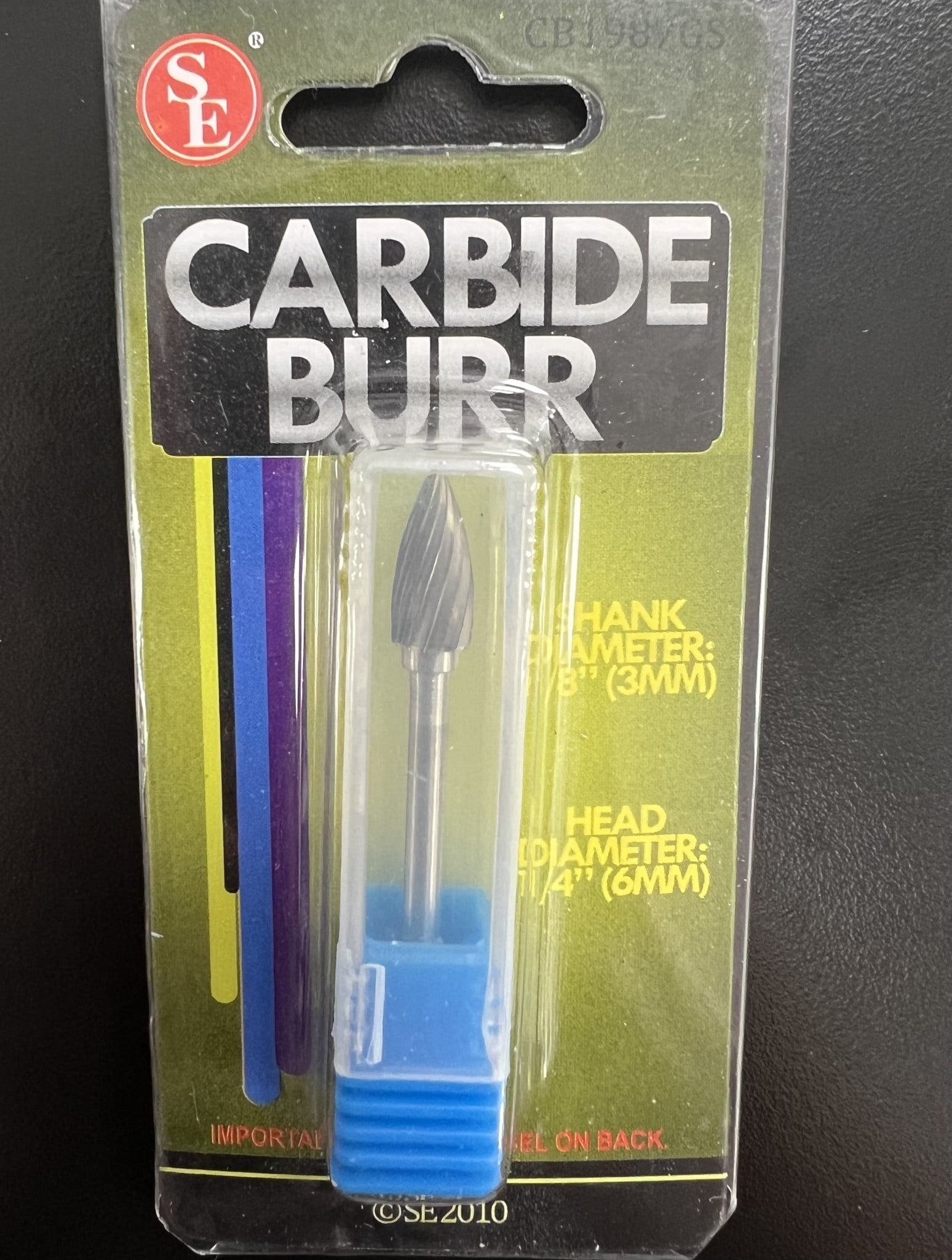 CB1987GS CARBIDE BURR 1/8