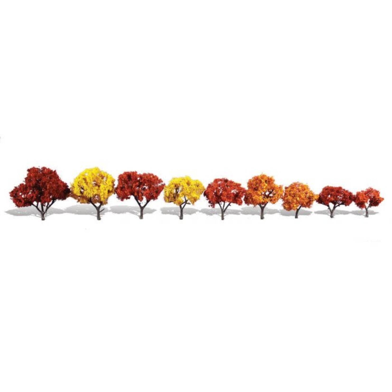 Woodland Scenics 3540 1 1/4"-3" Harvest Blaze - 9 Pack Trees