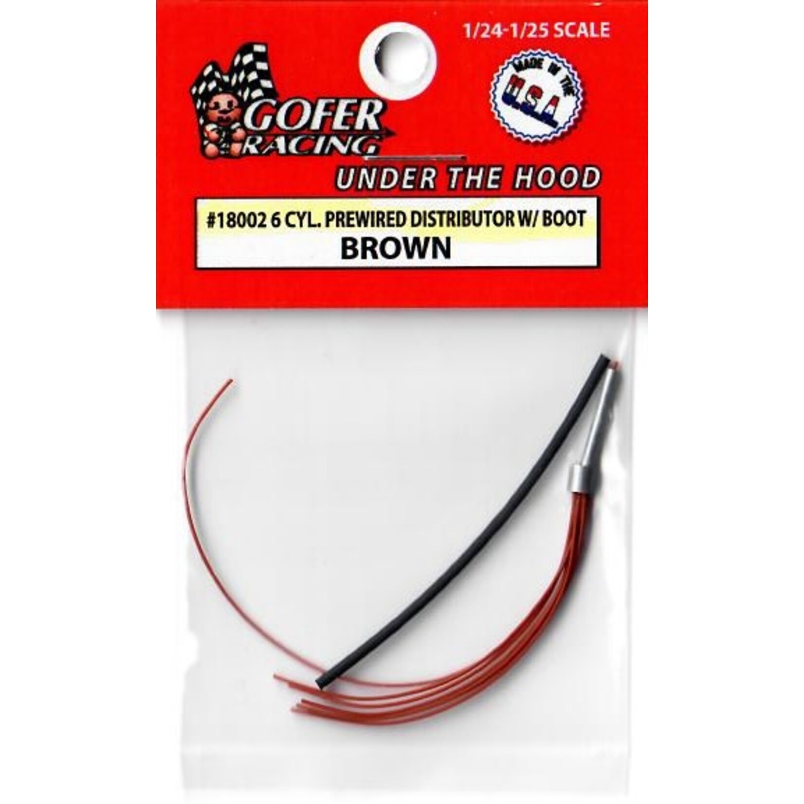 Gofer Racing 18002 Prewired Distributor Brown Plug