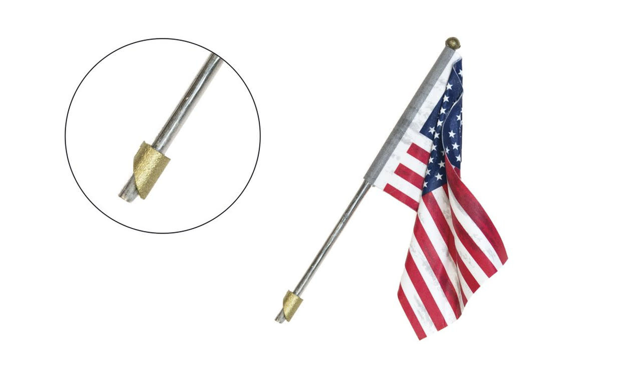 5953 Just Plug Small Wall Mount Flag