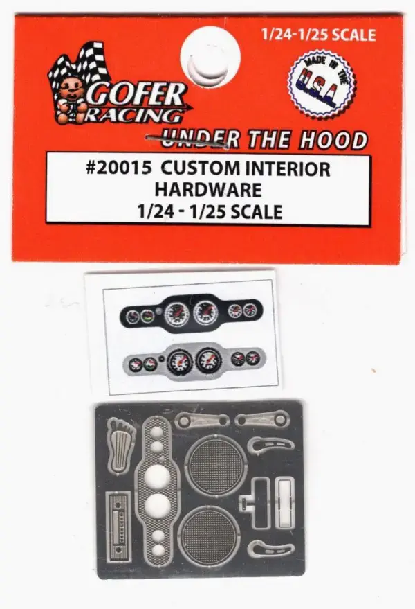 20015 Photo Etched Custom Interior Hardware