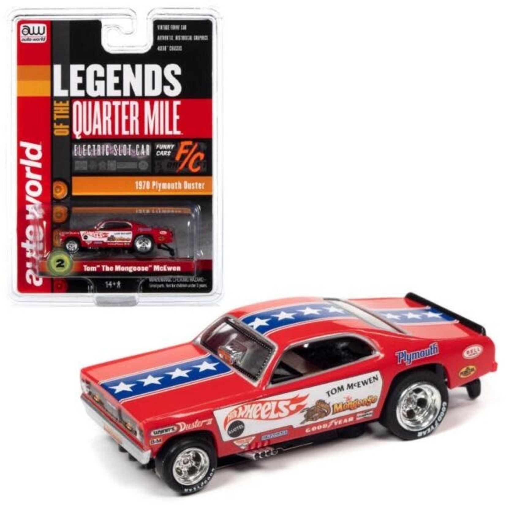 Auto World 369 Legends of Quarter Mile Tom The Mongoose McEwen Funny