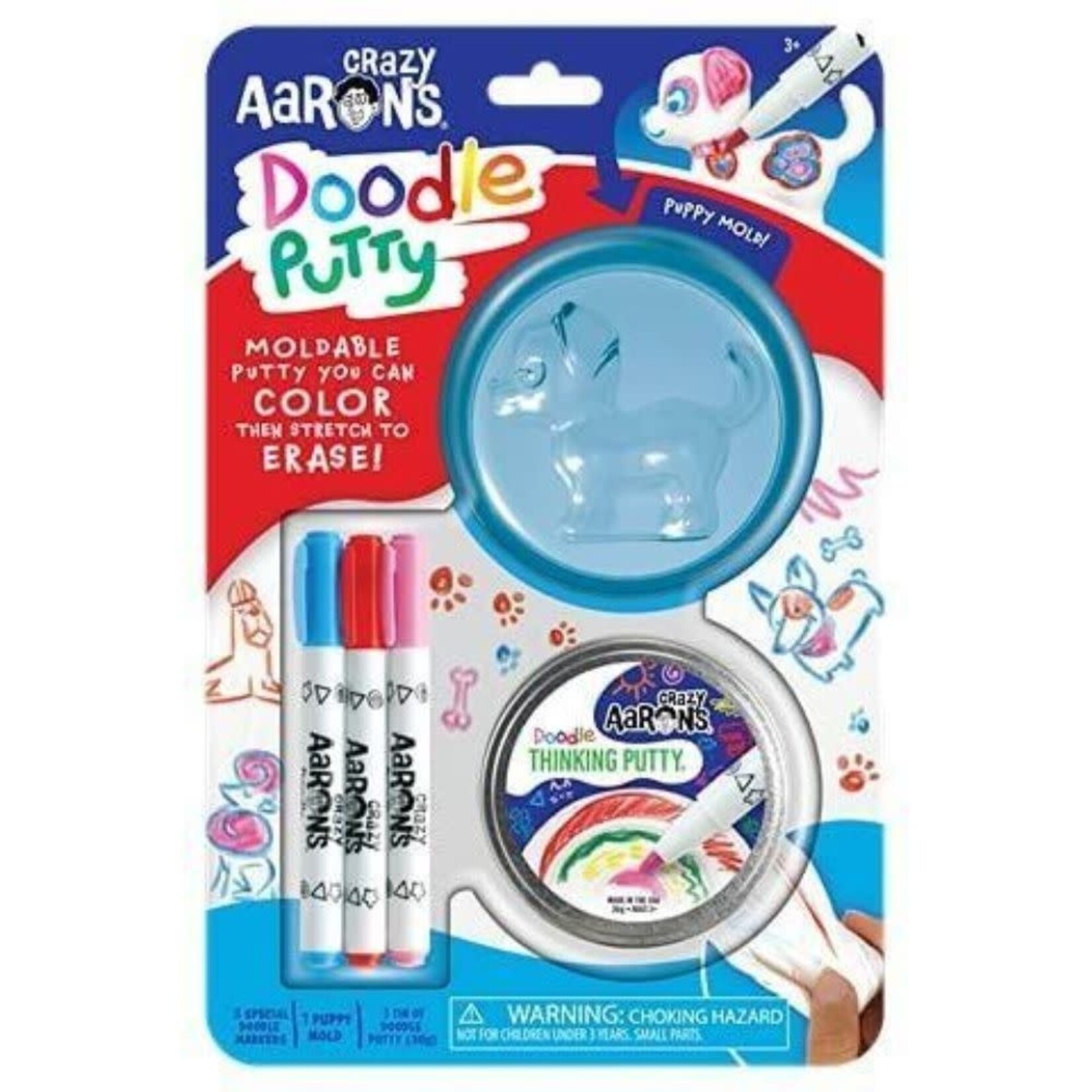 Crazy Aarons DK001 Doodle Dog Thinking Putty