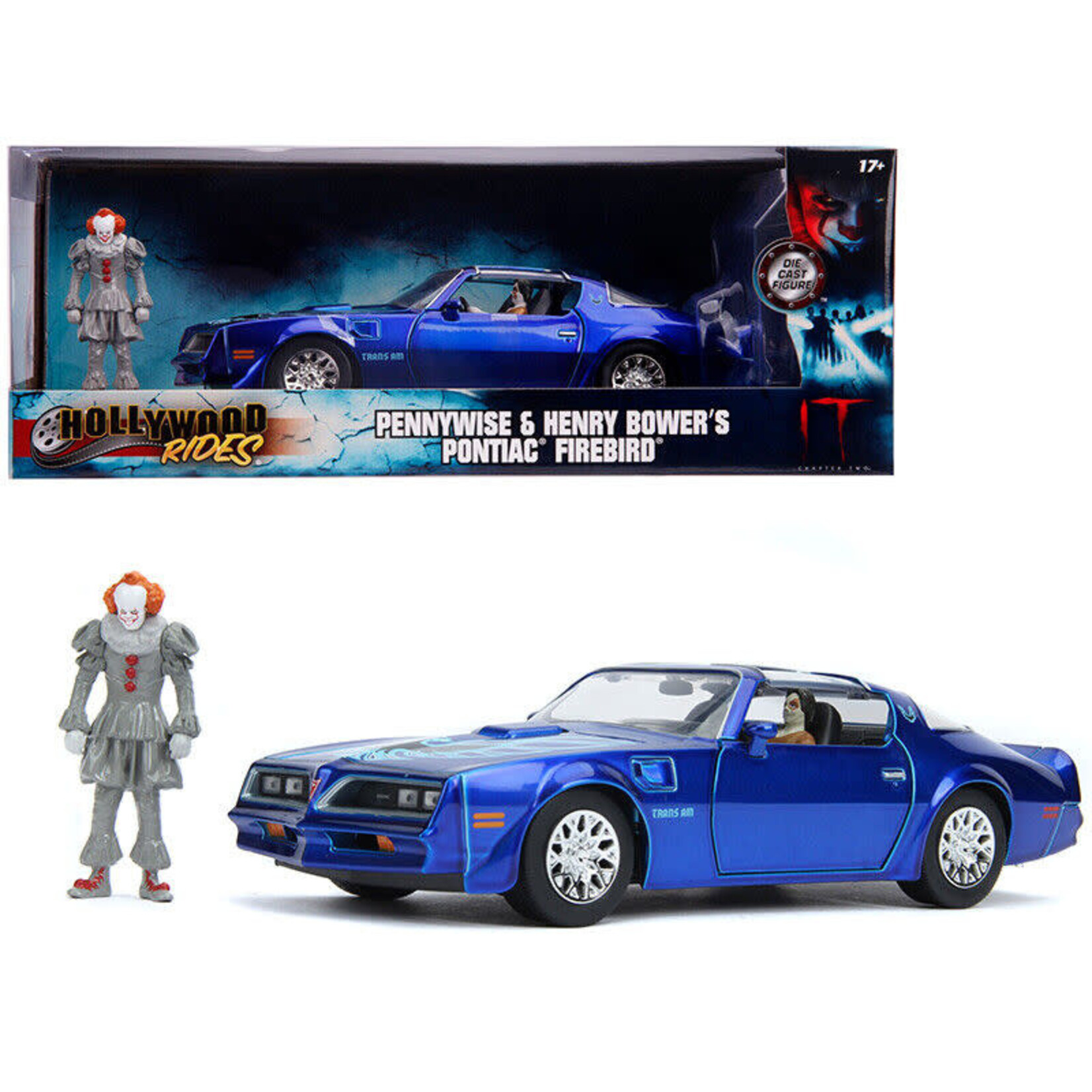 Jada 31118 IT Chapter 2 1977 Pontiac Firebird Pennywise