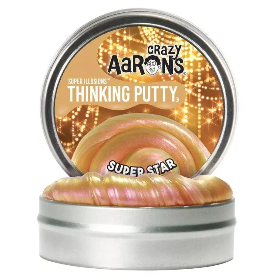 Crazy Aarons SI003 Super Star Mini Thinking Putty - Chuck's Trains ...