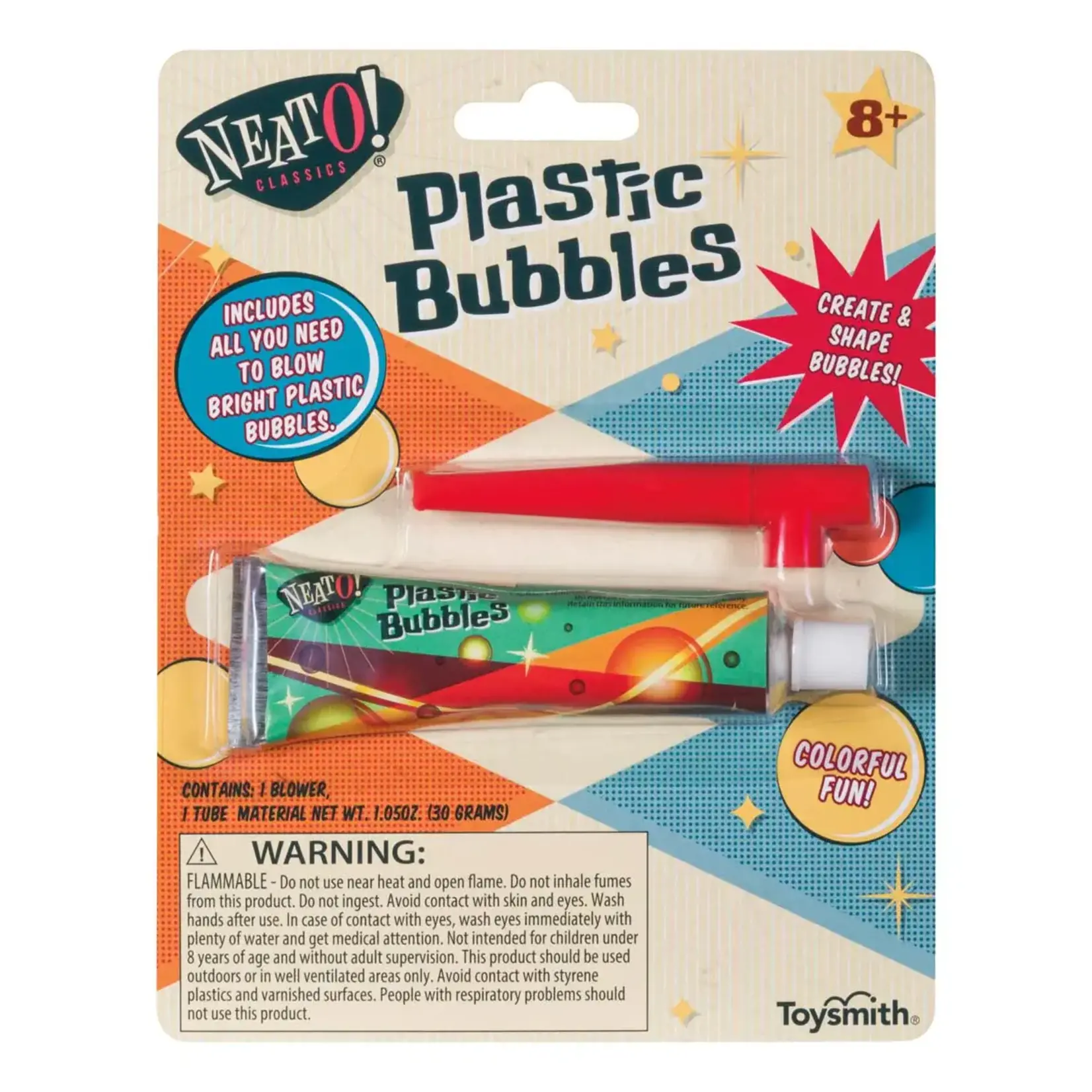 Toysmith NEATO! Plastic Bubbles