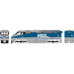 Athearn 15260 N F59PHI METX 84 METRA