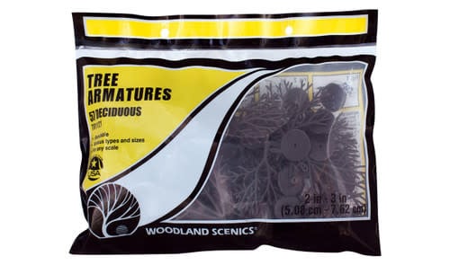 1121 Deciduous Tree Armatures, 2"-3" (57)