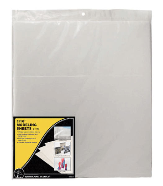 1174 Modeling Sheets 16x18x1/16 8