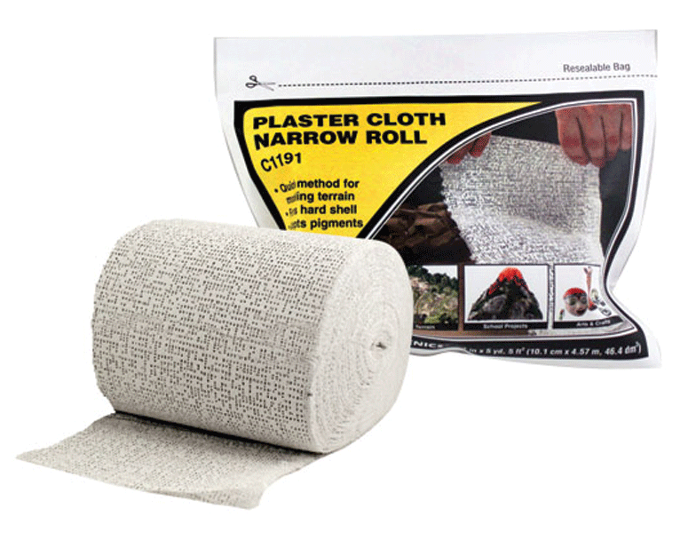 1191 Plaster Cloth, Narrow Roll 4" x 15"