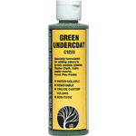 Woodland Scenics 1228 Earth Color Undercoat, Green 8oz