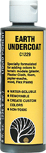 1229 Earth Color Undercoat, Earth 8oz