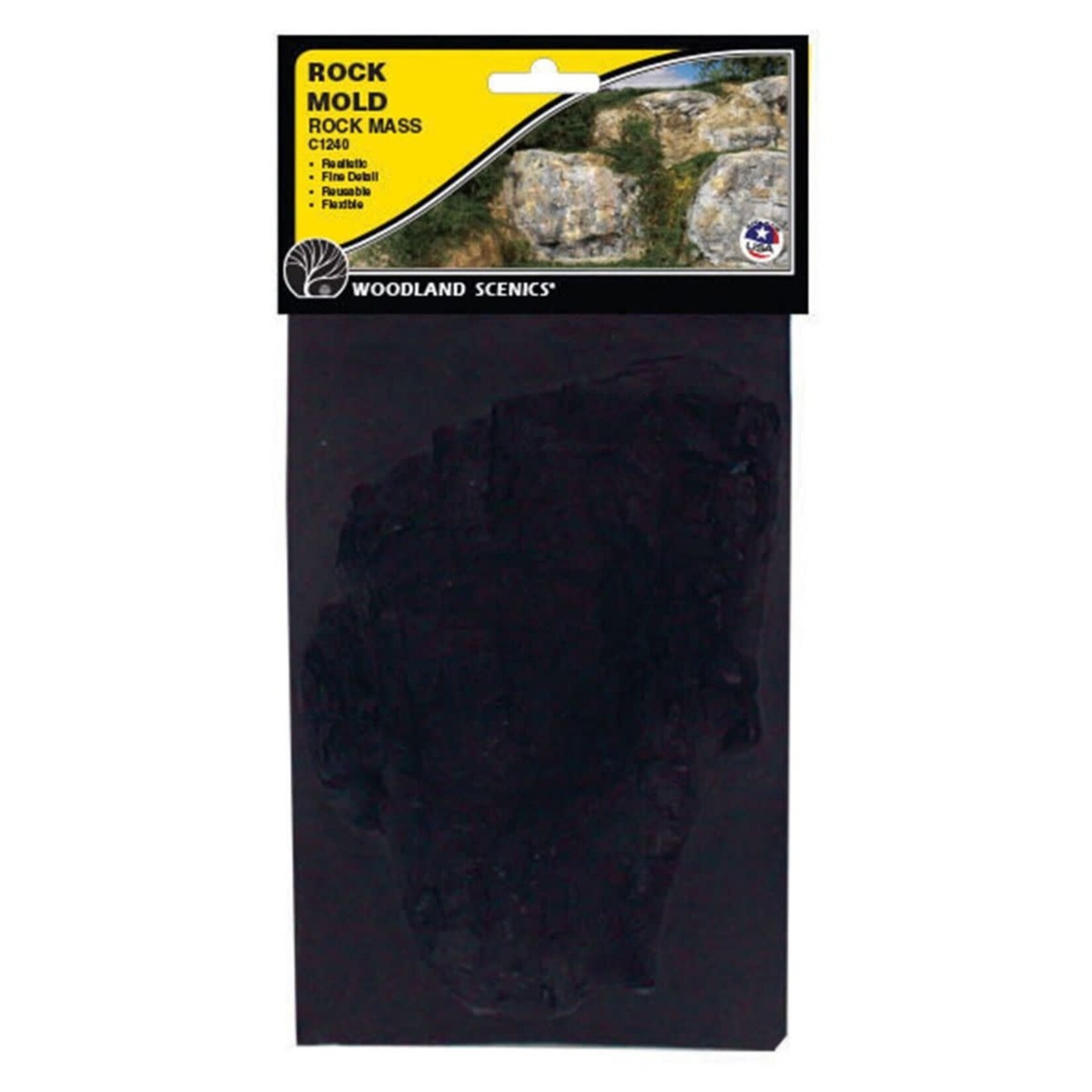 Woodland Scenics 1240 - Rock Mold, Rock Mass