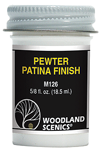 126 Pewter Patina Finish